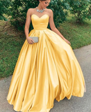 Yellow prom dresses party dress HZ1023