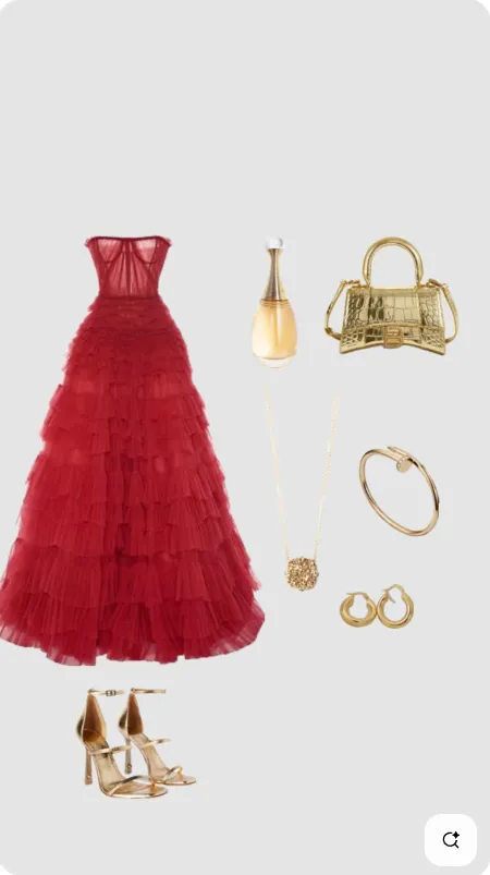 Modest Ball Gown Strapless Red Tulle Sleeveless Long Evening Party Gowns Evening Dress Special Formal Dresses Prom Dress HZ1121