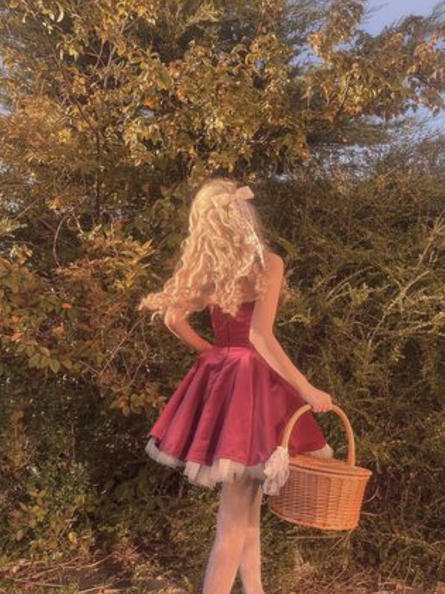 Pretty A line Spaghetti Straps Velvet Formal Homecoming Dresses Short 16th Birthday Outfits Graduation Dress Mini Cocktail Dresses HZ1121 - Image 9