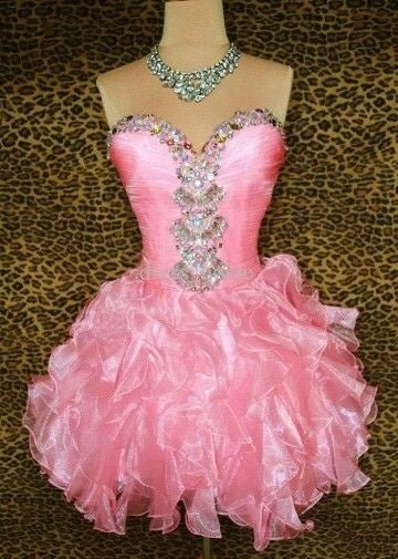 Cute Ball Gown Sweetheart Light Pink Tulle Formal Homecoming Dresses 8th Grad Dance Graduation Dress Short Mini Hoco Dresses HZ1121