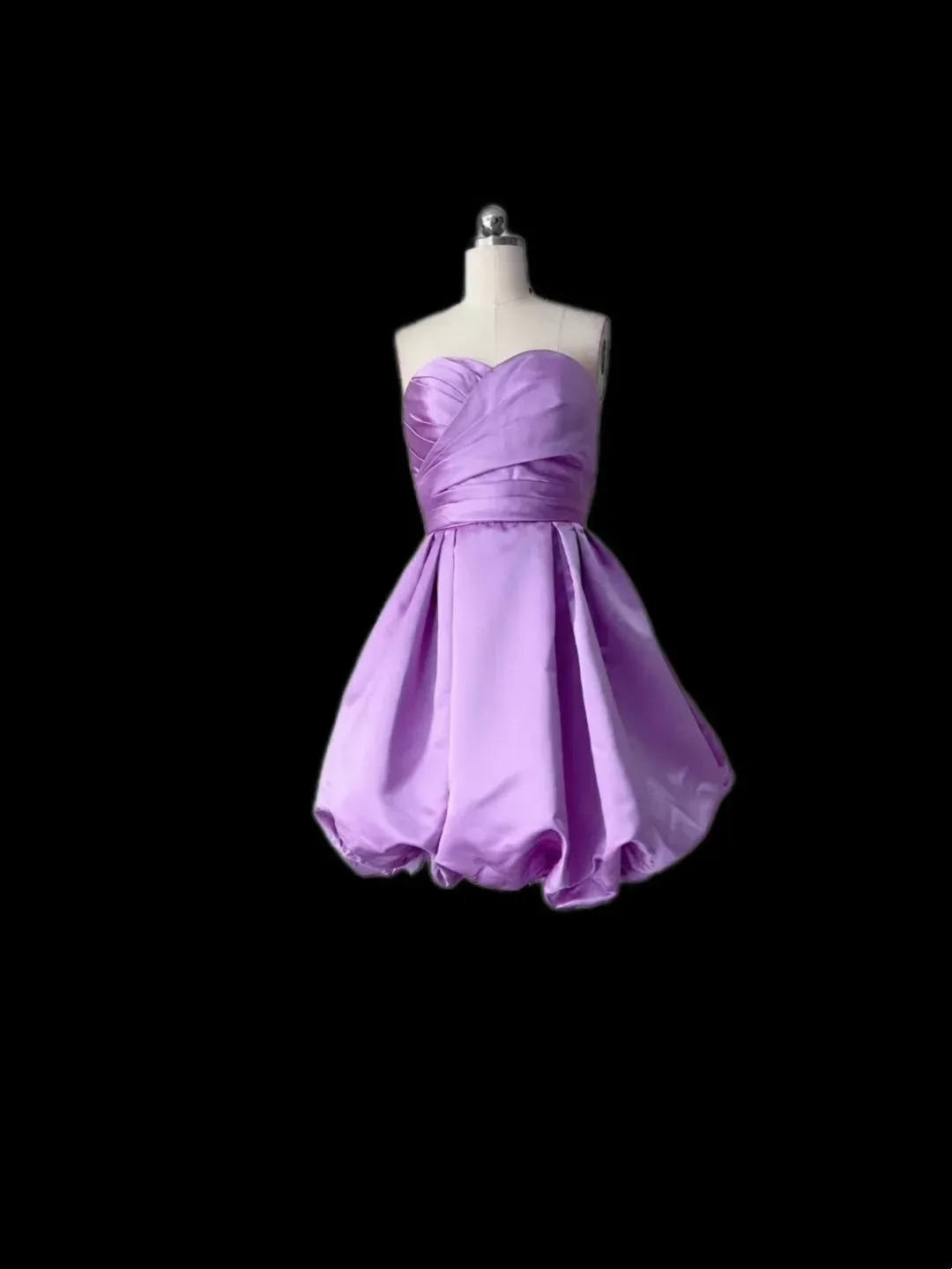 Retro Ball Gown Sweetheart Lilac Formal Homecoming Dresses 18th Birthday Outfits Graduation Dress Short Mini Hoco Dresses HZ1121