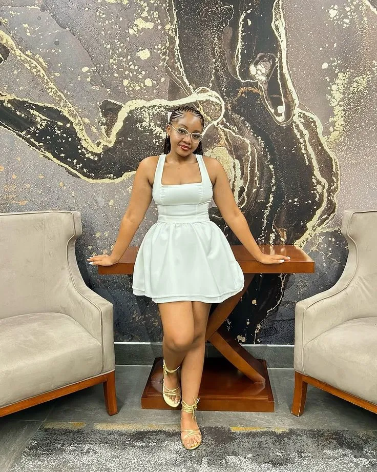 Cute A line Square Neck White Satin Short Formal Homecoming Dresses Party Graduation Dress Hoco Dresses HZ1121