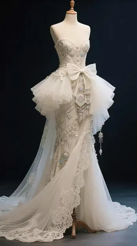 Timeless Sweetheart Ball Gown Tulle Beaded Wedding Dress Elegant Applique Bridal Gown HZ1121