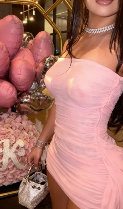 Sexy Sheath Strapless Pink Chiffon Short Summer Birthday Dress Hoco Dress Birthday Outfit 18th Birthday Mini Party Dresses HZ1121 - Image 8