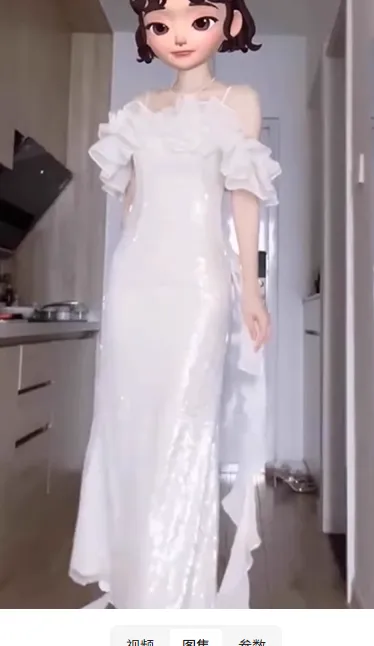 Stunning Sheath Spaghetti Strap Evening Gown White Formal Dress Sparkly Sequin Birthday Dress HZ1121