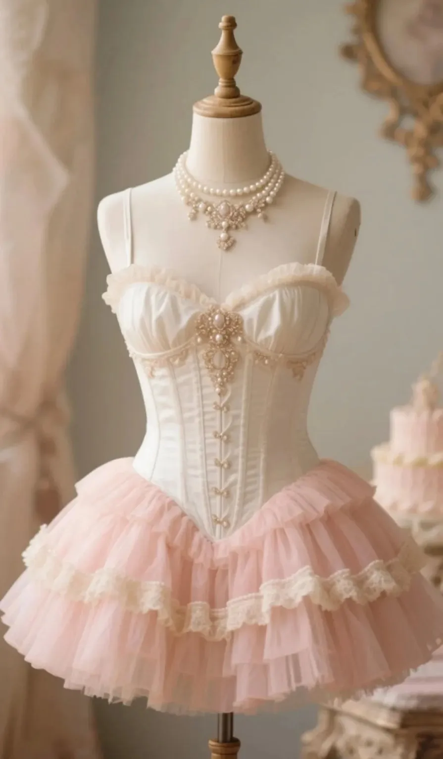 Palace Spaghetti Strap Ball Gown Satin Lace Short Birthday Dresses Pink Homecoming Dresses HZ1121