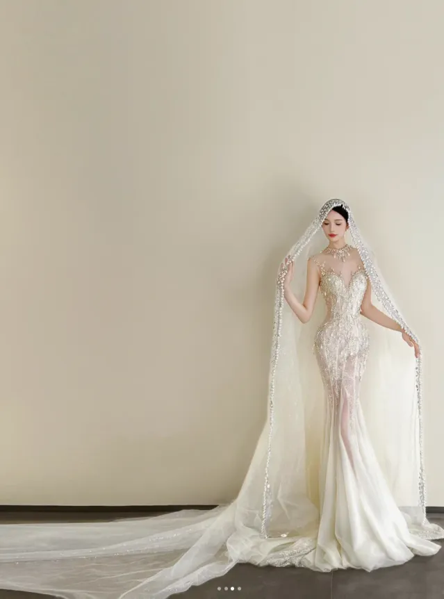 Timeless Sweetheart Mermaid Long Wedding Dresses Tulle Beaded Sleeveless Bridal Dresses White Bridal Gowns HZ1121